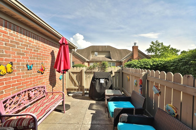 880 Village Brook Way, Columbus, OH 43235 - view of patio