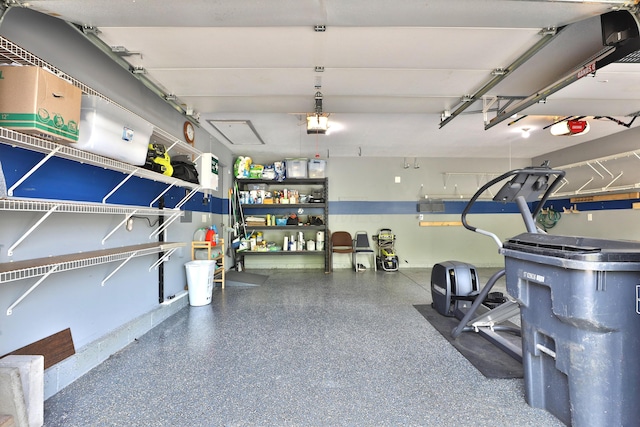 880 Village Brook Way, Columbus, OH 43235 - garage featuring a garage door opener