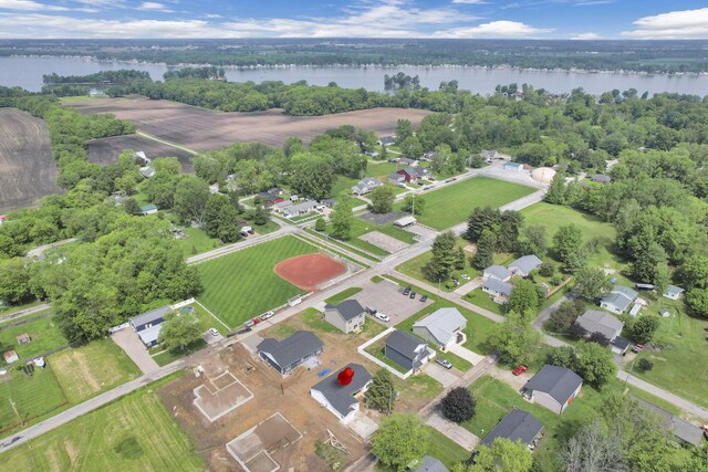 13081 Dogwood Rd NE, Thornville, OH 43076 - aerial view of property's location with a large body of water