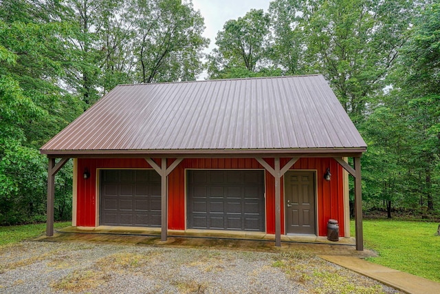 7 Whiskey Run Rd, Chillicothe, OH 45601 - view of detached garage