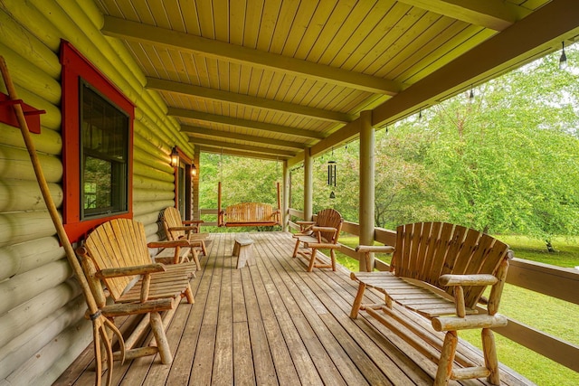 7 Whiskey Run Rd, Chillicothe, OH 45601 - view of porch