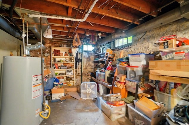 1875 King Ave, Columbus, OH 43212 - below grade area featuring gas water heater