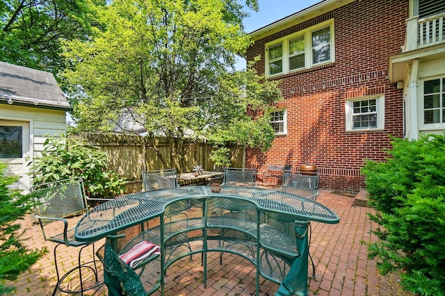 1875 King Ave, Columbus, OH 43212 - view of patio / terrace featuring outdoor dining space