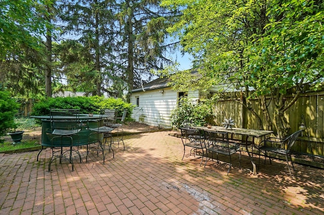 1875 King Ave, Columbus, OH 43212 - view of patio / terrace with outdoor dining space