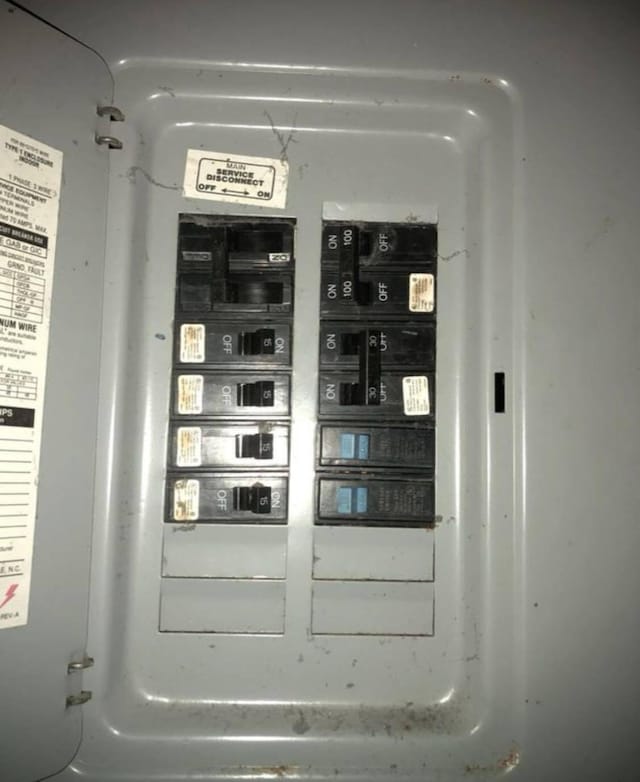 1403 Genessee Ave, Columbus, OH 43211 - utilities with electric panel