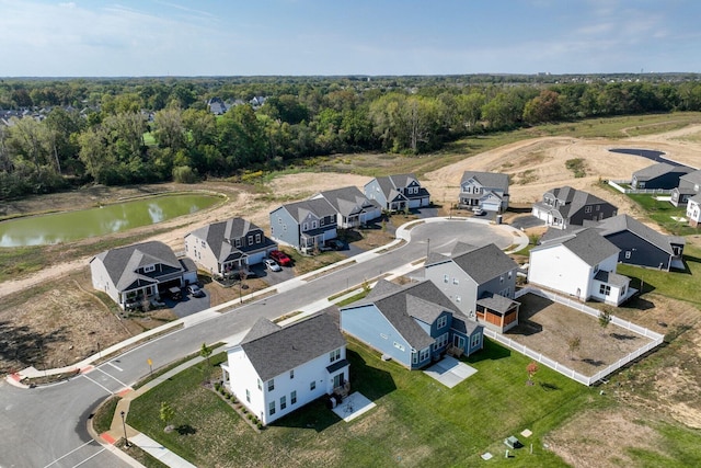 979 Heimat Haus Dr, Grove City, OH 43123 - aerial view of residential area featuring a large body of water