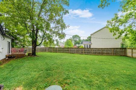 7050 Motts Place Rd, Canal Winchester, OH 43110 - view of yard featuring a wooden deck