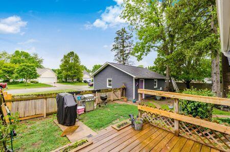 7050 Motts Place Rd, Canal Winchester, OH 43110 - deck featuring a grill