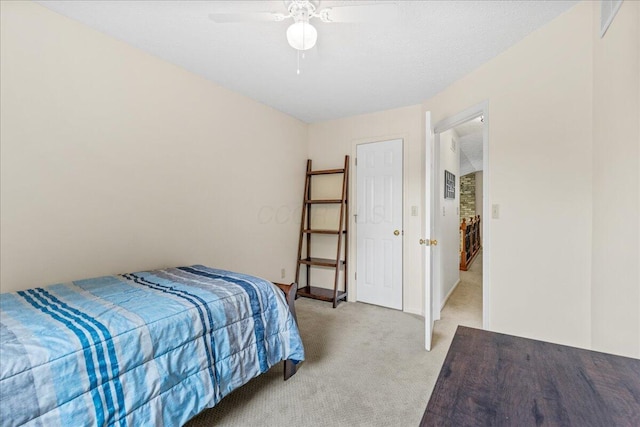 1205 Holton Rd, Grove City, OH 43123 - bedroom with light colored carpet and ceiling fan