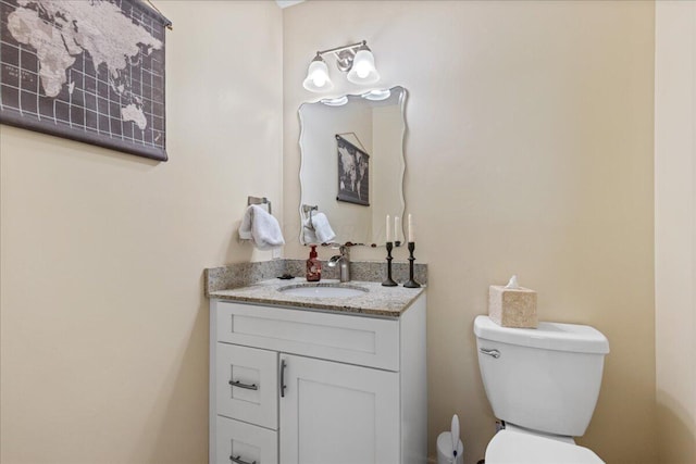 1205 Holton Rd, Grove City, OH 43123 - half bathroom with vanity and toilet