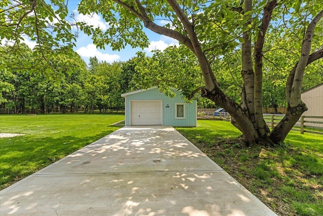 1205 Holton Rd, Grove City, OH 43123 - detached garage with driveway