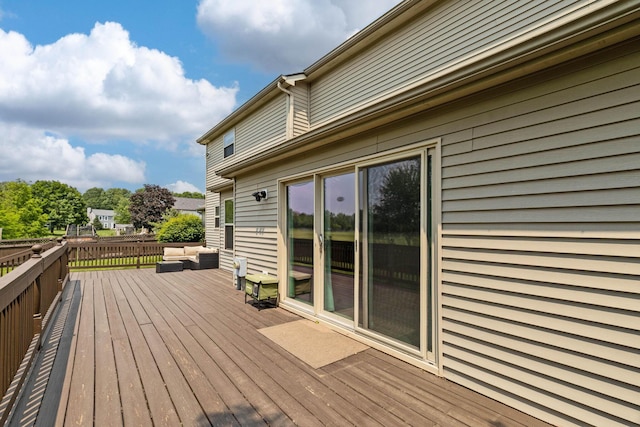 9302 Pimlico Pl, Pickerington, OH 43147 - deck with an outdoor living space