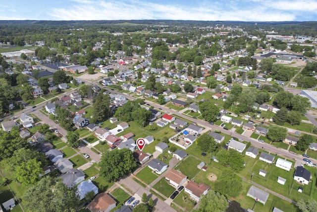 46 S 24th St, Newark, OH 43055 - aerial view of property and surrounding area