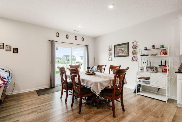 99 Hutchison St, South Bloomfield, OH 43103 - dining room with light wood-type flooring and recessed lighting