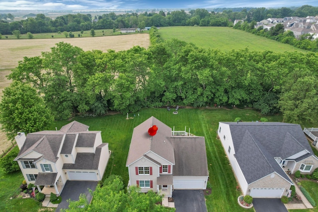 5035 Dietrich Ave, Orient, OH 43146 - aerial perspective of suburban area with a tree filled landscape