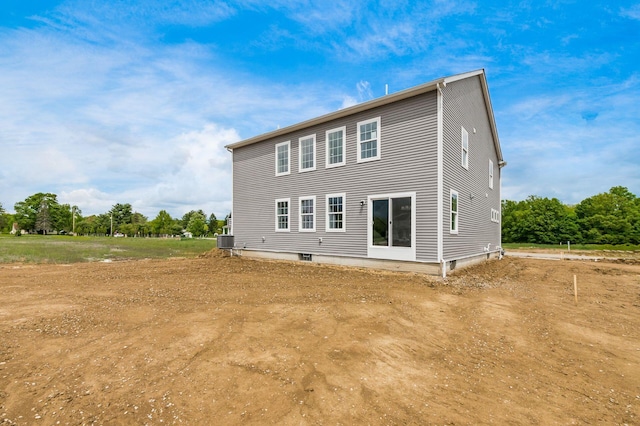 7014 Aster Way, Plain City, OH 43064 - back of property featuring central AC