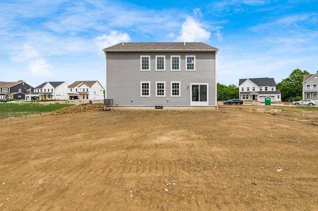7014 Aster Way, Plain City, OH 43064 - back of house with a residential view and cooling unit
