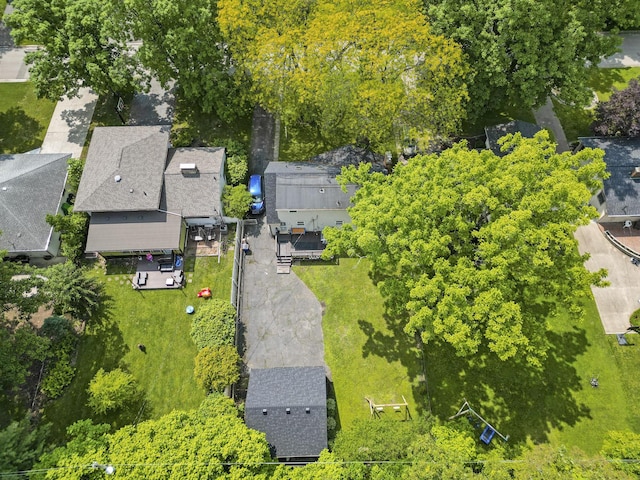 5280 Elmhurst Ave, Columbus, OH 43231 - drone / aerial view