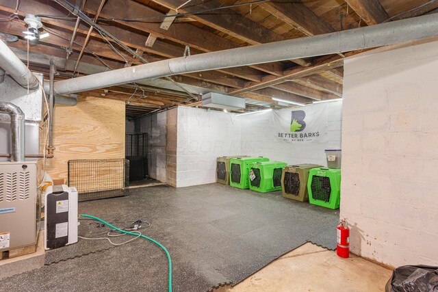 12 E Vine St, Jackson, OH 45640 - view of unfinished below grade area