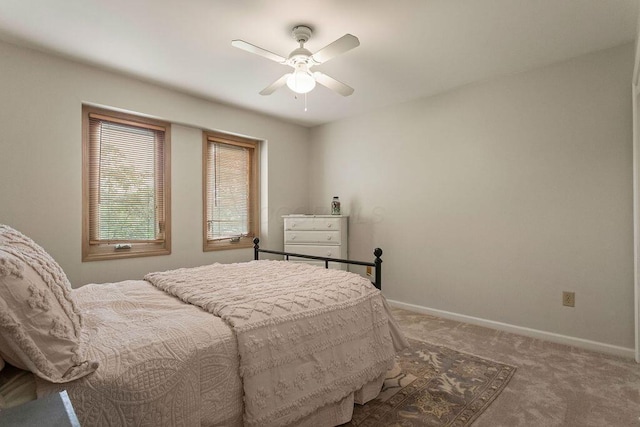 4606 Gershwin Ct, Grove City, OH 43123 - carpeted bedroom with baseboards and a ceiling fan