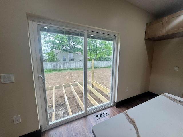 1624 Marlboro Ave, Obetz, OH 43207 - doorway featuring plenty of natural light and dark wood-style floors