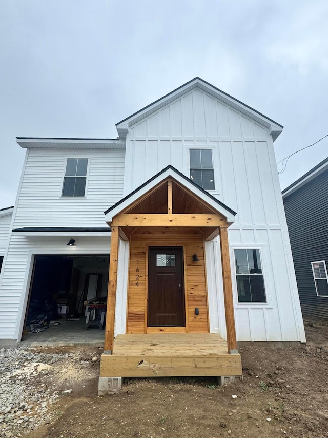 1624 Marlboro Ave, Obetz, OH 43207 - modern farmhouse style home with board and batten siding and an attached garage