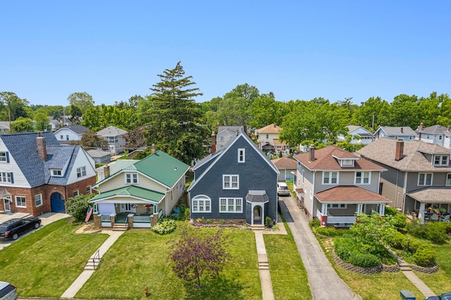 211 Guernsey Ave, Columbus, OH 43204 - aerial perspective of suburban area