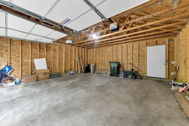 540 Linwood Ave, Columbus, OH 43205 - garage featuring a garage door opener