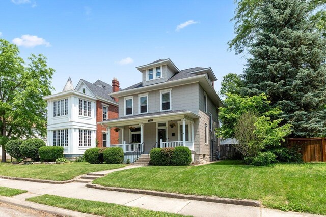 540 Linwood Ave, Columbus, OH 43205 - american foursquare style home featuring a porch