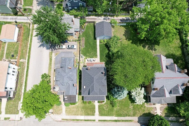 540 Linwood Ave, Columbus, OH 43205 - aerial view of property's location with nearby suburban area
