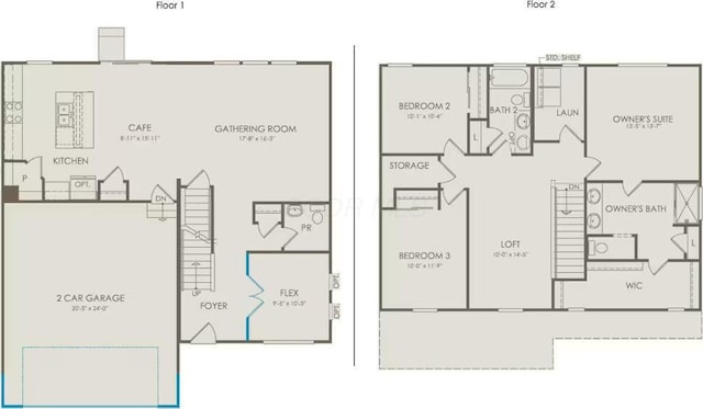 520 Penwell Dr Lot 13897, Delaware, OH 43015 - view of property floor plan