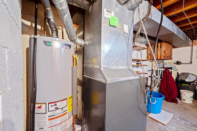 958 Janet Dr, Columbus, OH 43224 - utilities with water heater and heating unit