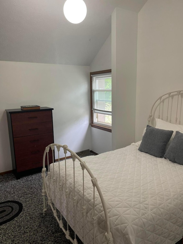314 Broken Arrow Rd, Columbus, OH 43230 - bedroom featuring vaulted ceiling and carpet