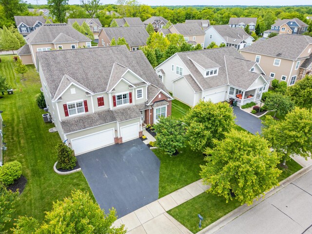 2505 Isabella Blue Dr, Powell, OH 43065 - aerial view of residential area