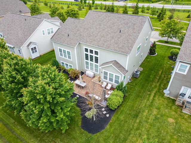 2505 Isabella Blue Dr, Powell, OH 43065 - aerial view of property and surrounding area