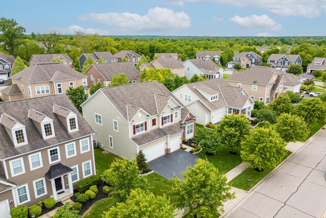 2505 Isabella Blue Dr, Powell, OH 43065 - aerial view of residential area