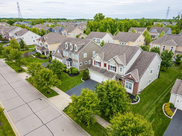 2505 Isabella Blue Dr, Powell, OH 43065 - aerial view of residential area