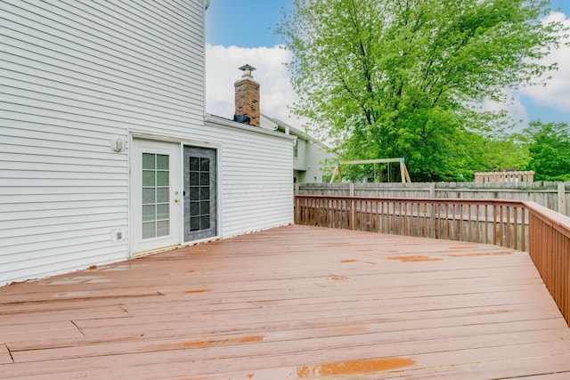 4071 Killary Dr, Dublin, OH 43016 - view of wooden terrace