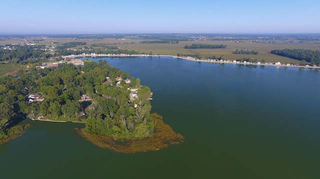 160 Cliff St, Buckeye Lake, OH 43008 - aerial view of property and surrounding area with a large body of water