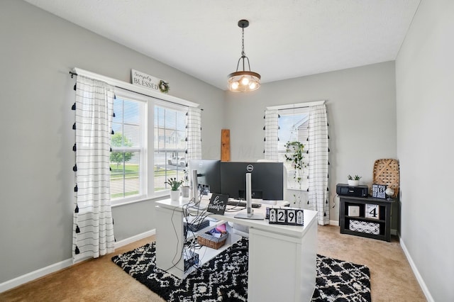 459 Wingate Pl, Mount Sterling, OH 43143 - carpeted home office with baseboards