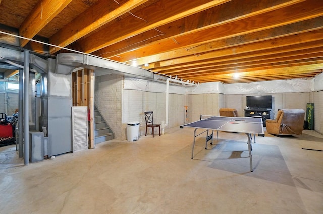 459 Wingate Pl, Mount Sterling, OH 43143 - unfinished basement featuring stairway