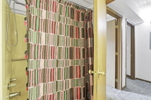 3939 Karl Rd Unit 206, Columbus, OH 43224 - bathroom with  shower combination and baseboards