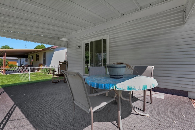 3723 Klibreck Dr, Columbus, OH 43228 - view of patio with outdoor dining area