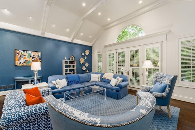 14 Lyonsgate Rd, Bexley, OH 43209 - living area with wood finished floors and baseboards