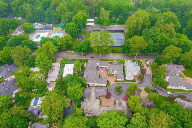 14 Lyonsgate Rd, Bexley, OH 43209 - aerial perspective of suburban area
