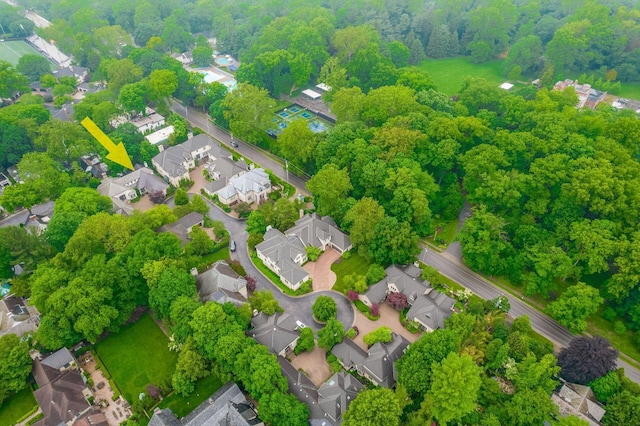 14 Lyonsgate Rd, Bexley, OH 43209 - aerial perspective of suburban area