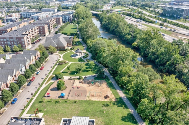 925 Ingleside Ave Unit 213, Columbus, OH 43215 - aerial view of property's location featuring nearby urban area