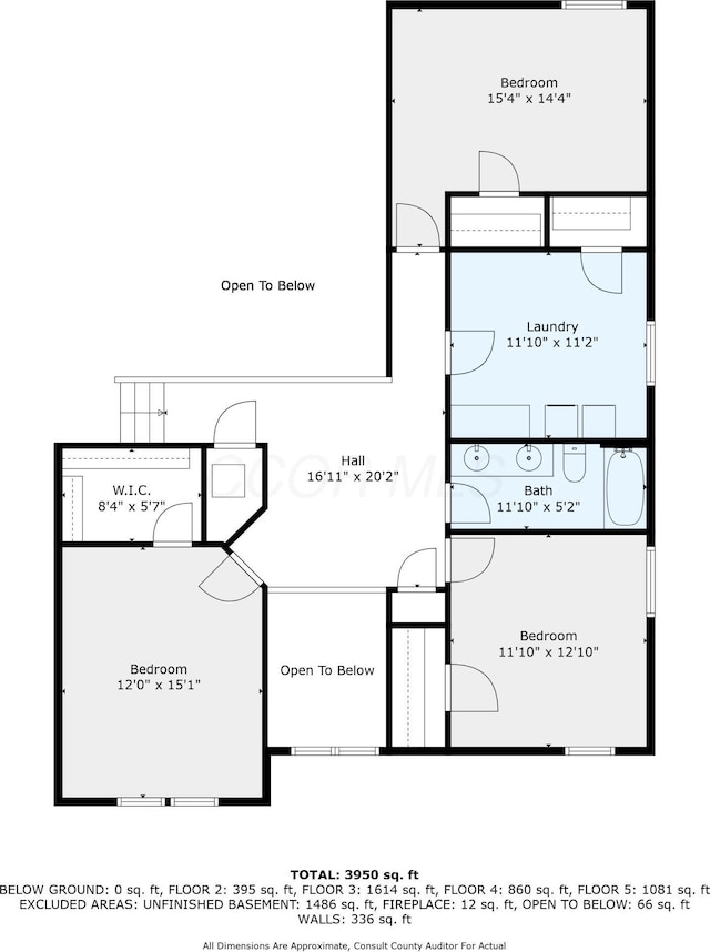 3669 Audubon Ave, Hilliard, OH 43026 - floor plan / room layout