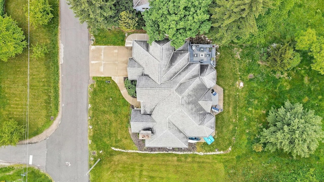 9146 Shawnee Trl, Powell, OH 43065 - view from above of property