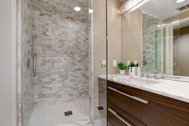 1 Miranova Pl Unit 1225, Columbus, OH 43215 - full bath featuring a shower stall and vanity